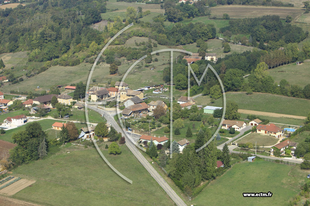 Photo arienne de Saint-Chef (Chamont)