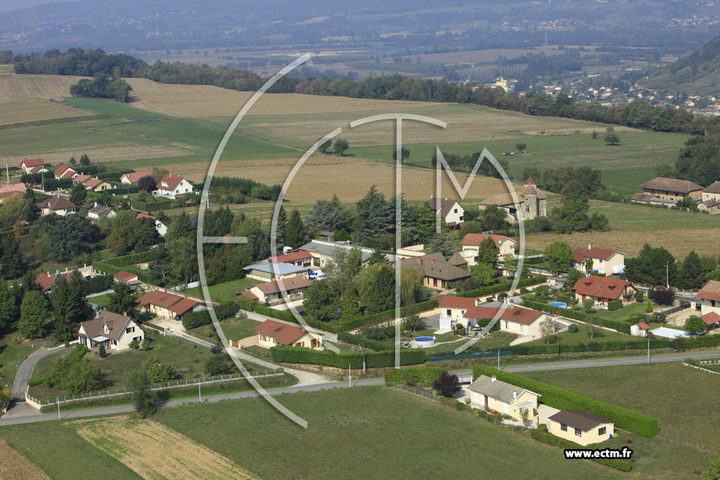 Photo arienne de Saint-Savin (Demptzieu)