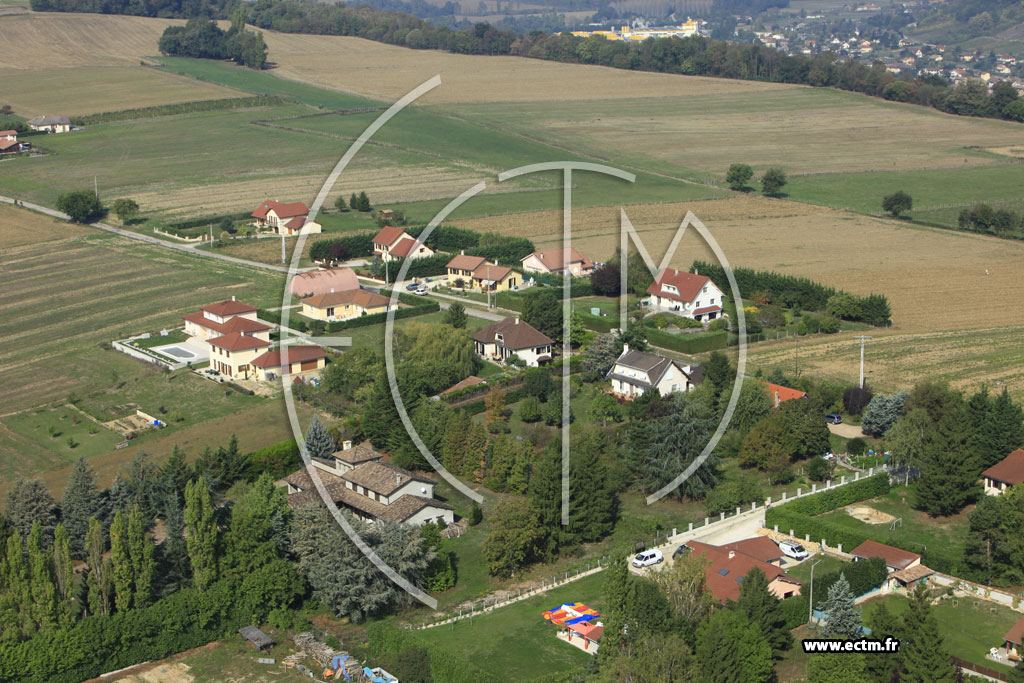 Photo arienne de Saint-Savin (Demptzieu)