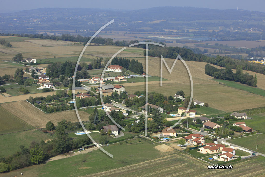 Photo arienne de Saint-Savin (Demptzieu)