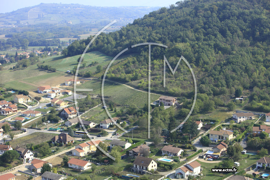 Photo arienne de Saint-Savin (Flosaille)