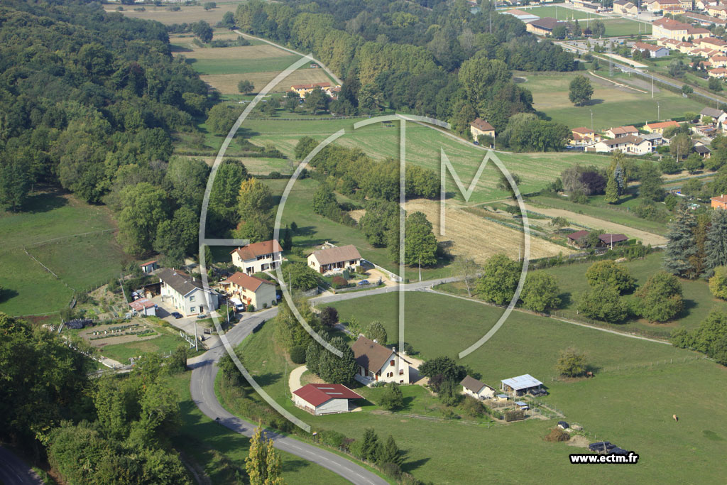 Photo arienne de Saint-Savin (La Grande-Charrire)