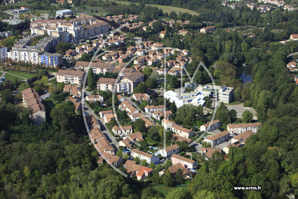 Photo arienne de Villefontaine (Buisson Rond)