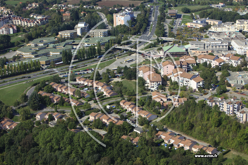 Photo arienne de Villefontaine (Buisson Rond)