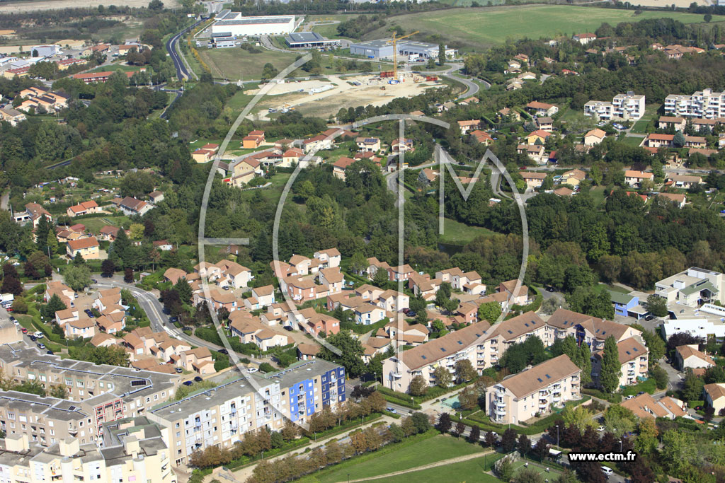 Photo arienne de Villefontaine (Buisson Rond)