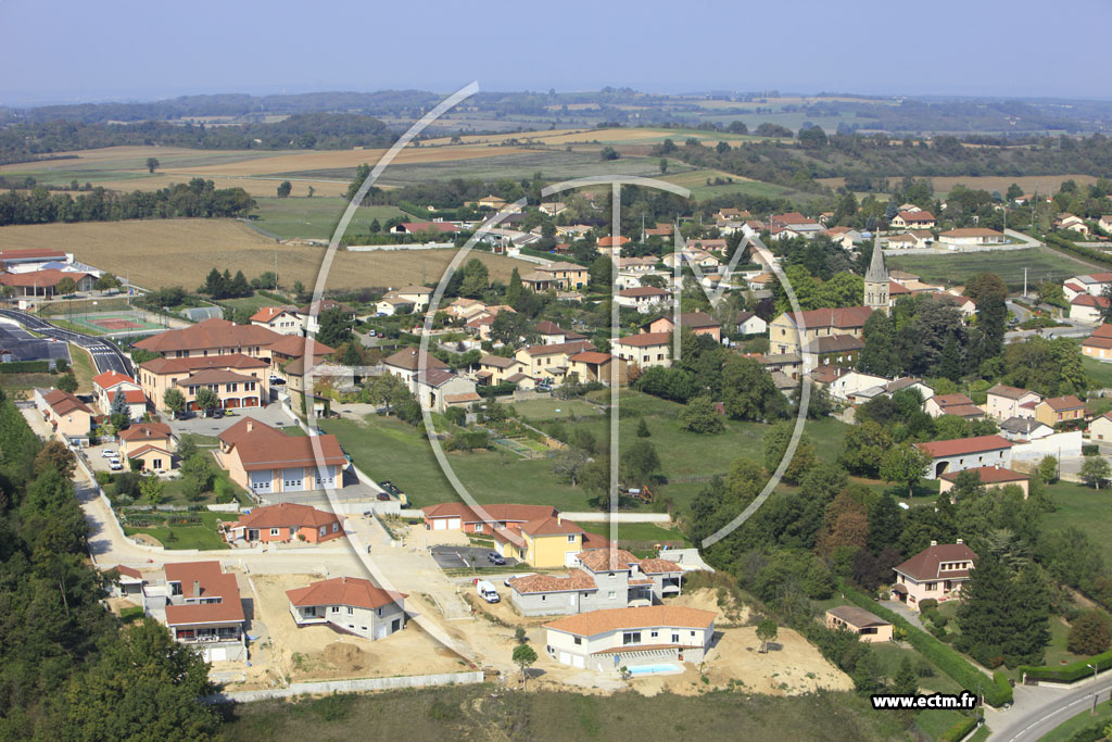 Photo arienne de Satolas-et-Bonce