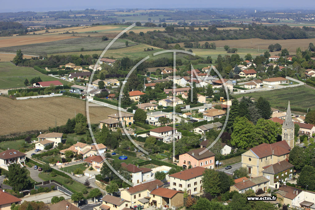 Photo arienne de Satolas-et-Bonce