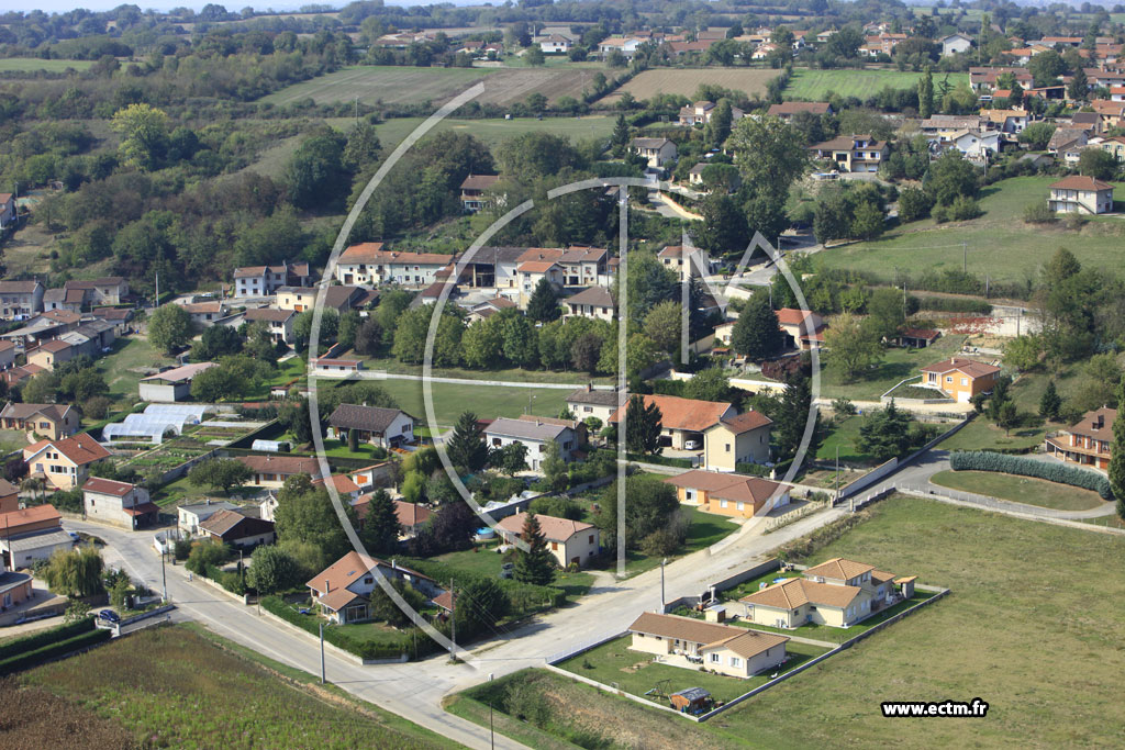 Photo arienne de Satolas-et-Bonce (Bas de Bonce)