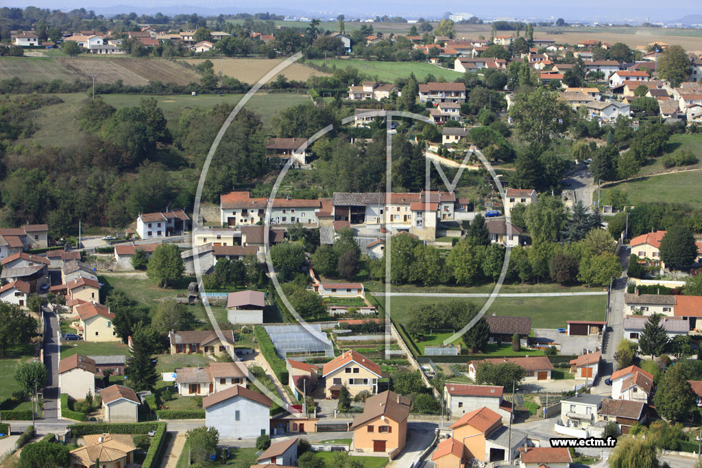 Photo arienne de Satolas-et-Bonce (Bas de Bonce)