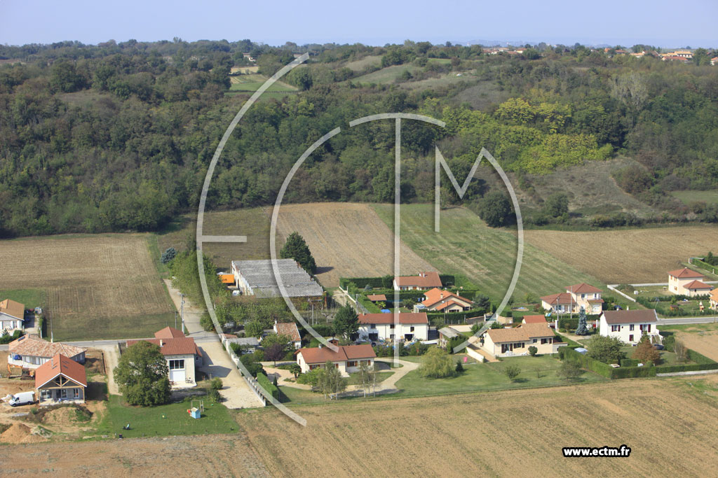 Photo arienne de Satolas-et-Bonce (Bas de Bonce)