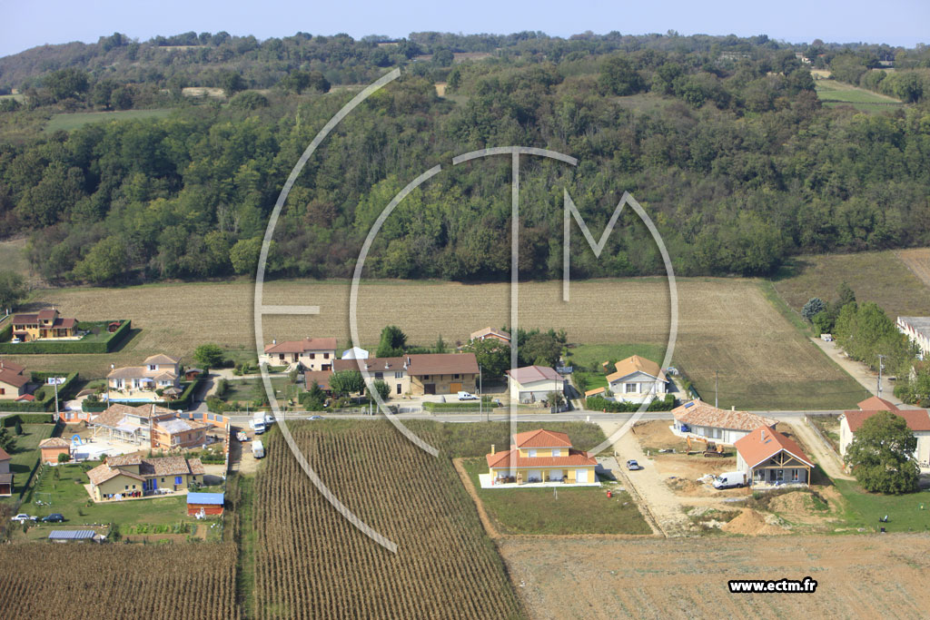 Photo arienne de Satolas-et-Bonce (Bas de Bonce)