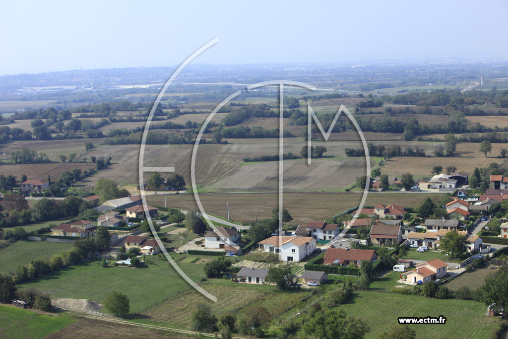 Photo arienne de Satolas-et-Bonce (Haut de Bonce)