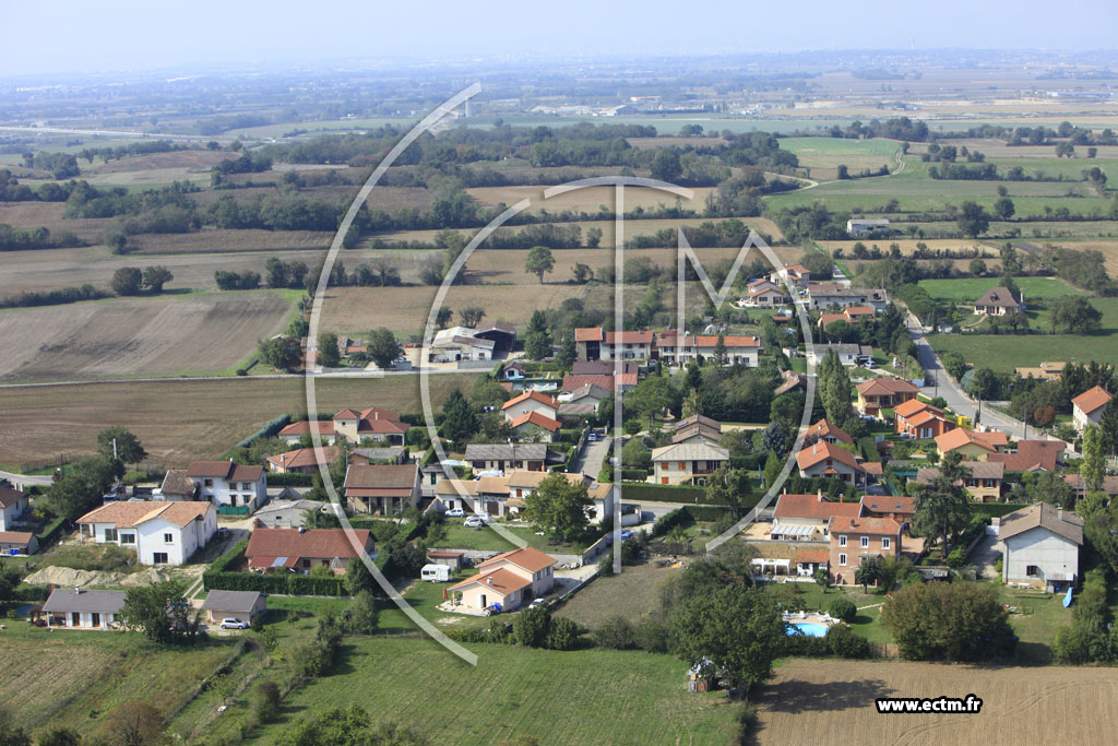 Photo arienne de Satolas-et-Bonce (Haut de Bonce)