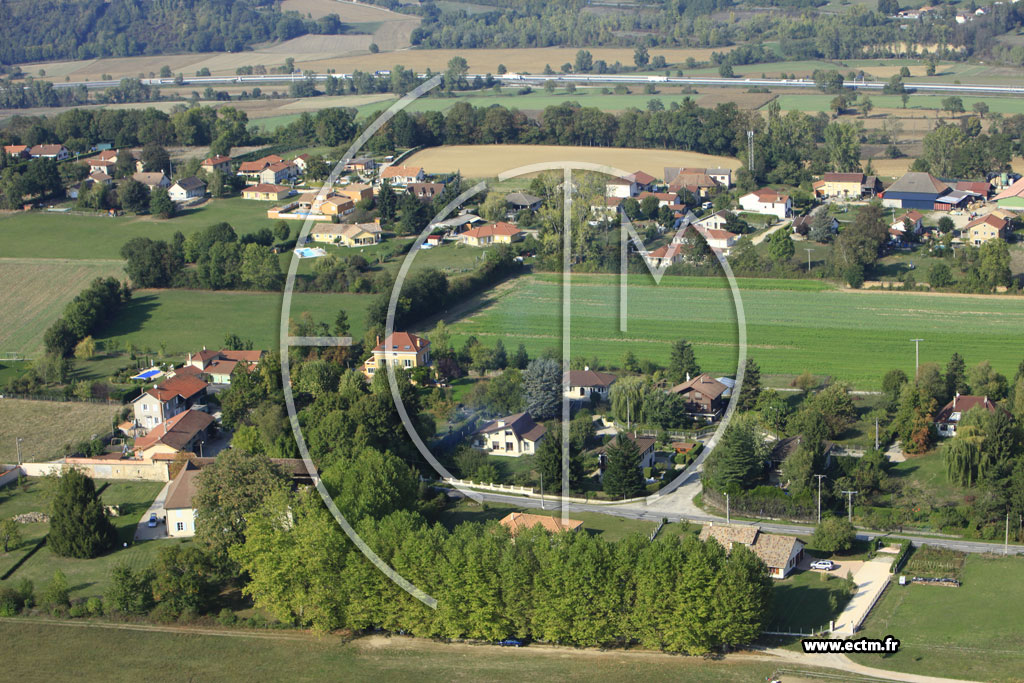 Photo arienne de Srzin-de-la-Tour (Les Moirouds)