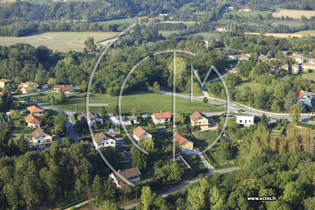 Photo arienne de Saint-Georges-d'Espranche