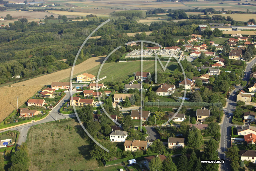 Photo arienne de Saint-Georges-d'Espranche