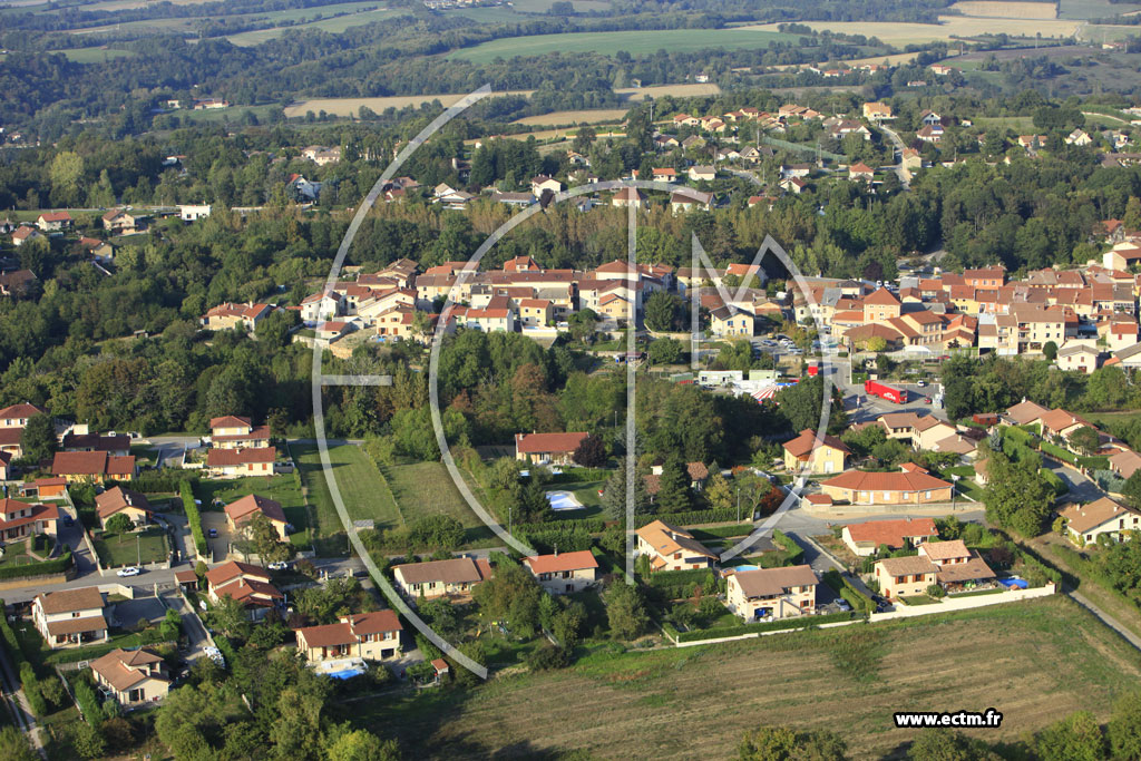 Photo arienne de Saint-Georges-d'Espranche