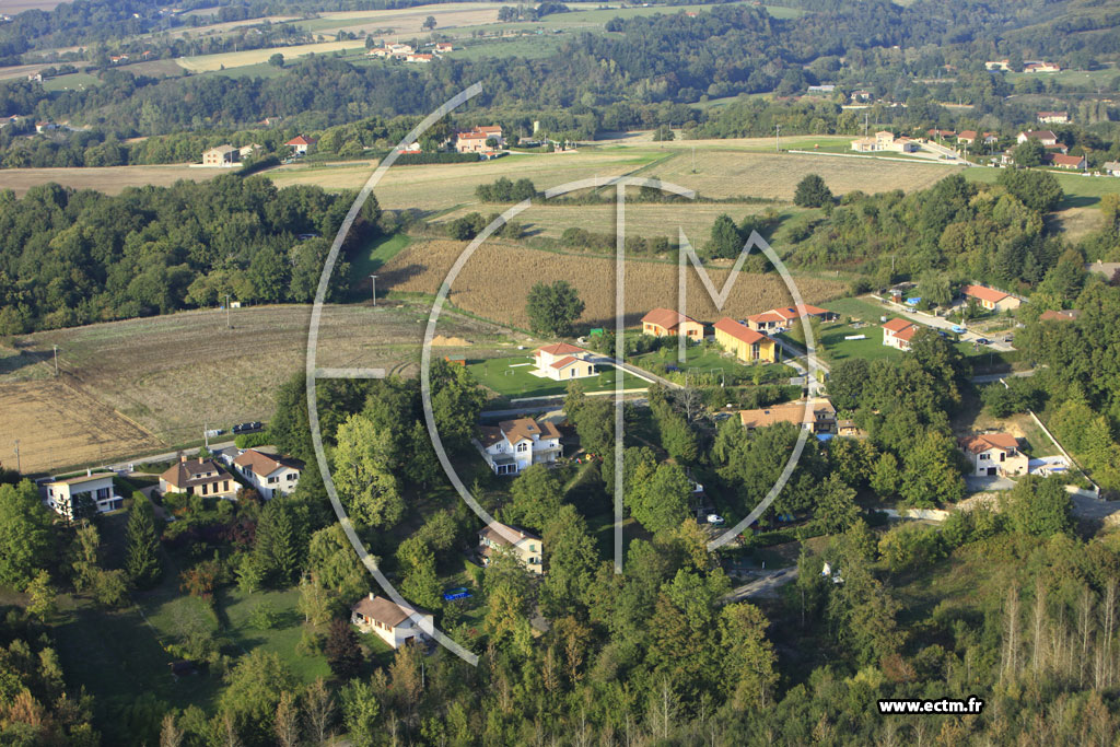 Photo arienne de Saint-Georges-d'Espranche