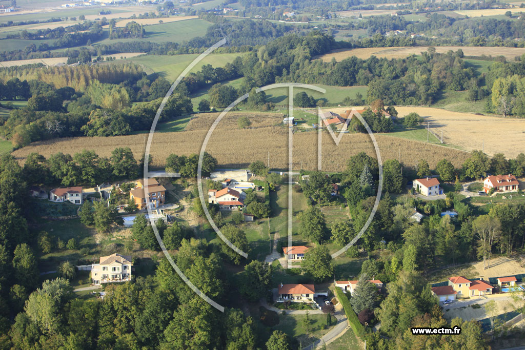 Photo arienne de Saint-Georges-d'Espranche