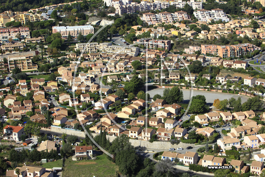 Photo arienne de Carros (Carros le Neuf)
