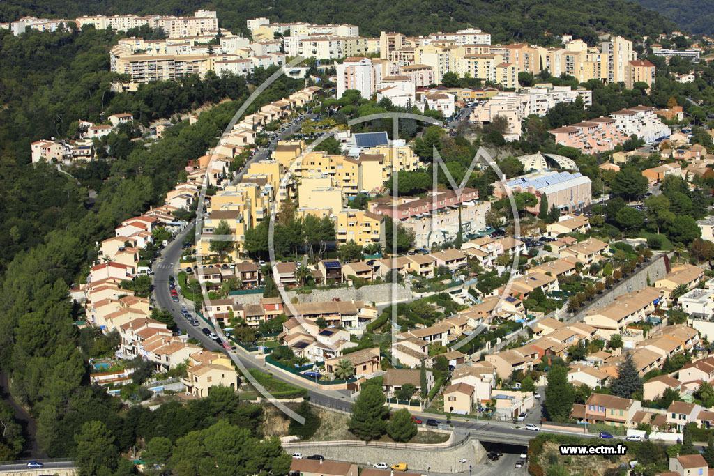 Photo arienne de Carros (Carros le Neuf)