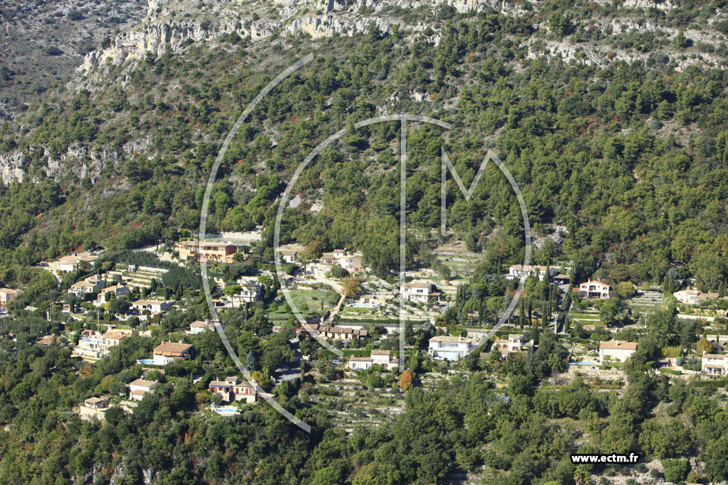 Photo arienne de Saint-Jeannet (Chemin de Chteau Bresson)