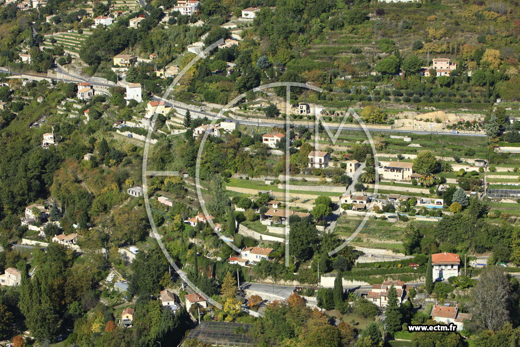 Photo arienne de Saint-Jeannet (Chemin de l'Ancienne Gare)