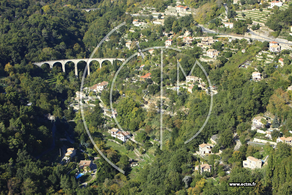 Photo arienne de Saint-Jeannet (Chemin de l'Ancienne Gare)