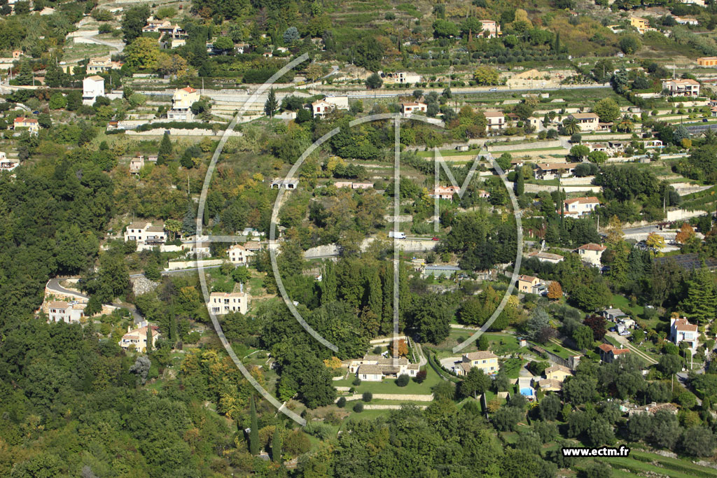 Photo arienne de Saint-Jeannet (Chemin de l'Ancienne Gare)