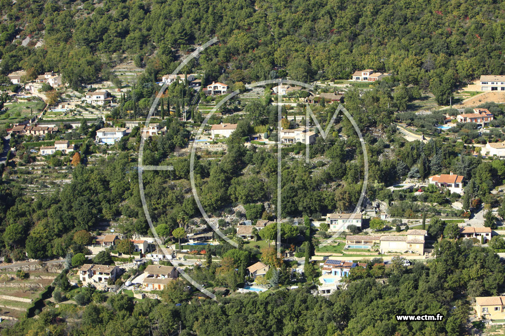 Photo arienne de Saint-Jeannet (Chemin de la Sablire)