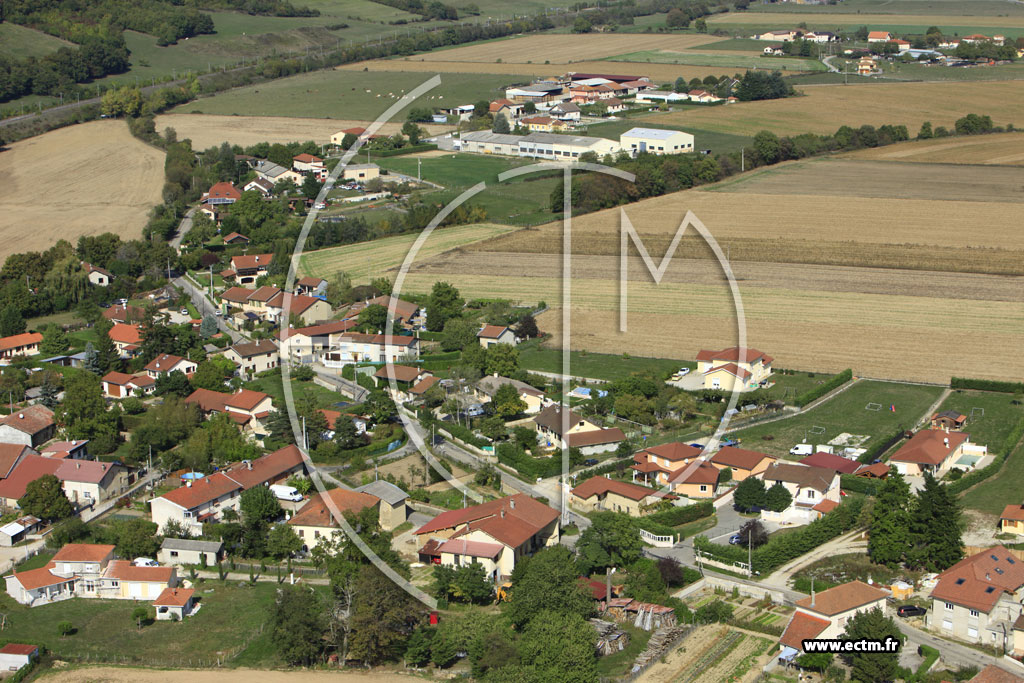 Photo arienne de Beauvoir-de-Marc (Cul-de-Boeuf)