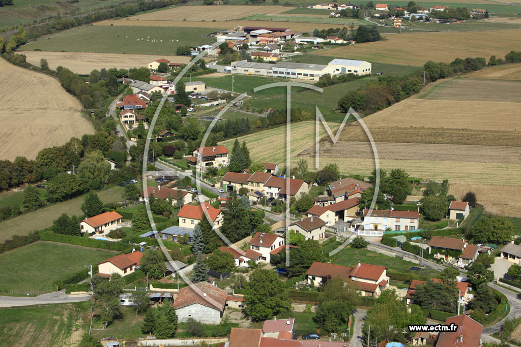 Photo arienne de Beauvoir-de-Marc (Cul-de-Boeuf)