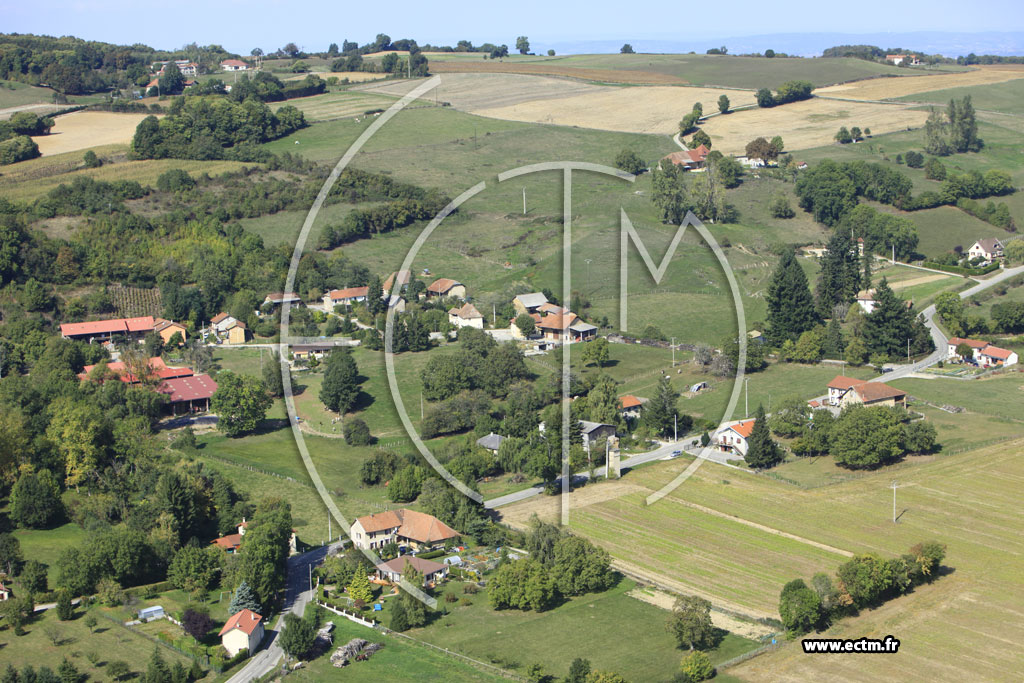 Photo arienne de Biol (Saint-Romain)