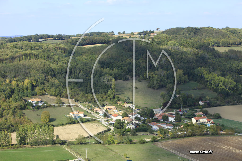 Photo arienne de Moidieu-Dtourbe (Fonteneau)
