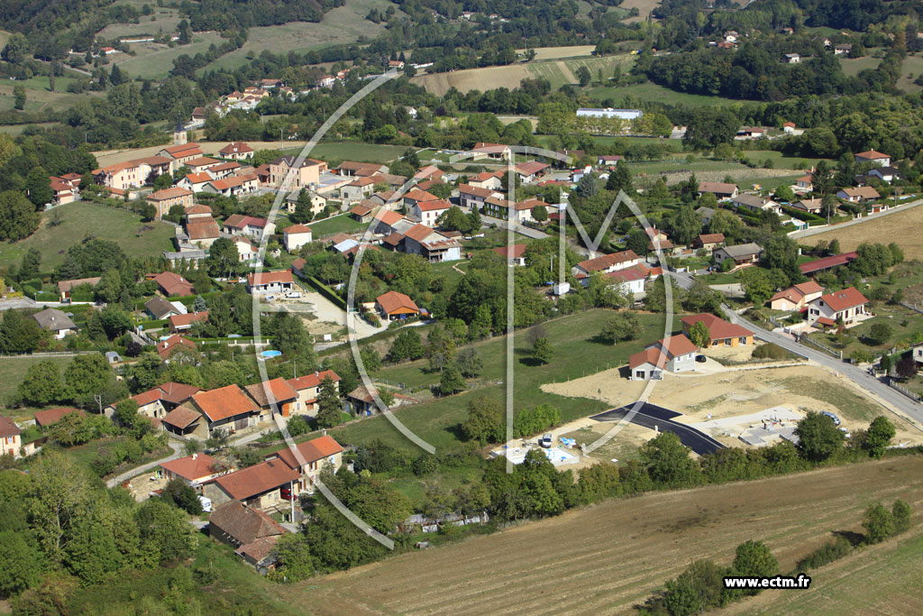 Photo arienne de Saint-Agnin-sur-Bion