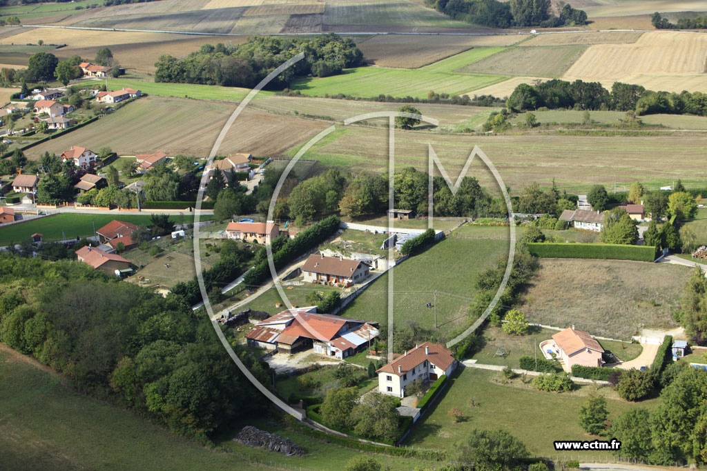 Photo arienne de Saint-Agnin-sur-Bion (Le Raffour)