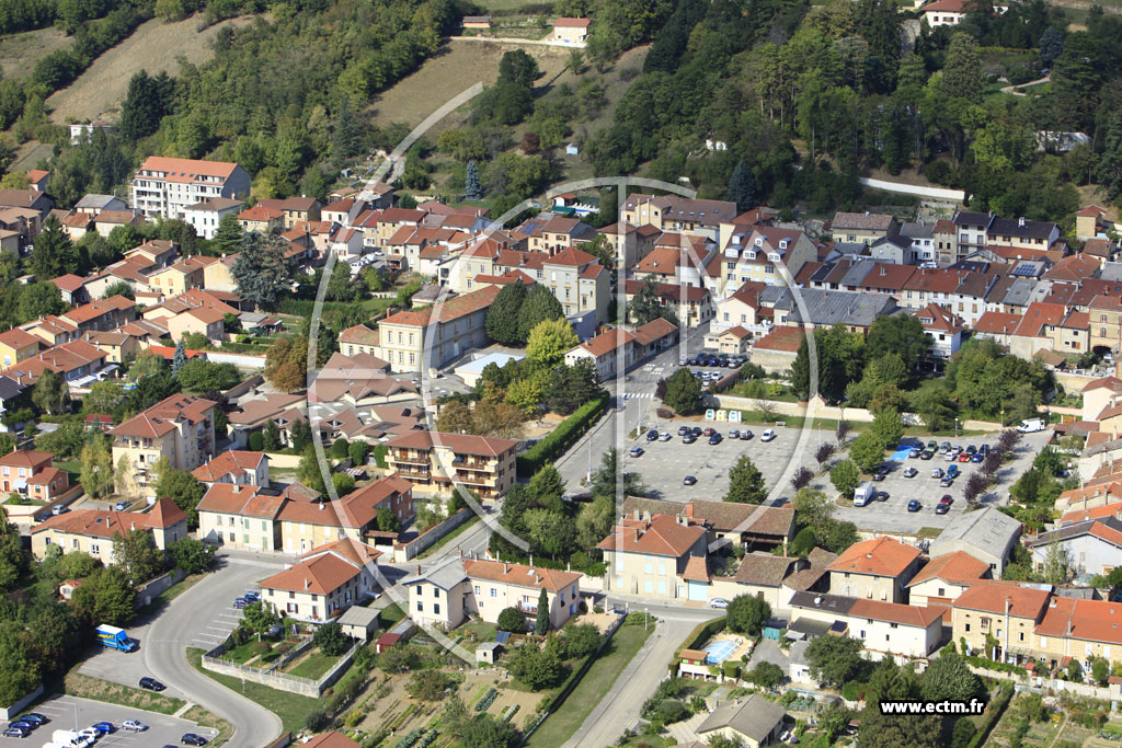 Photo arienne de Saint-Jean-de-Bournay