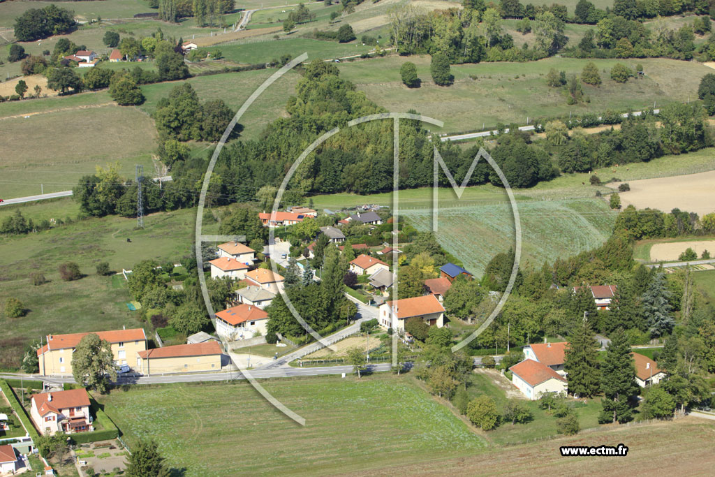Photo arienne de Saint-Jean-de-Bournay (Bournay)