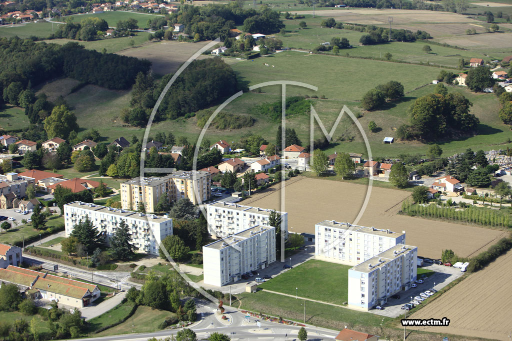 Photo arienne de Saint-Jean-de-Bournay (Bournay)