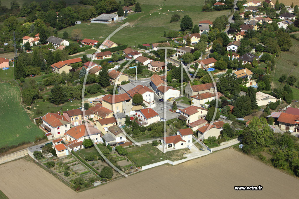 Photo arienne de Saint-Jean-de-Bournay (Bournay)