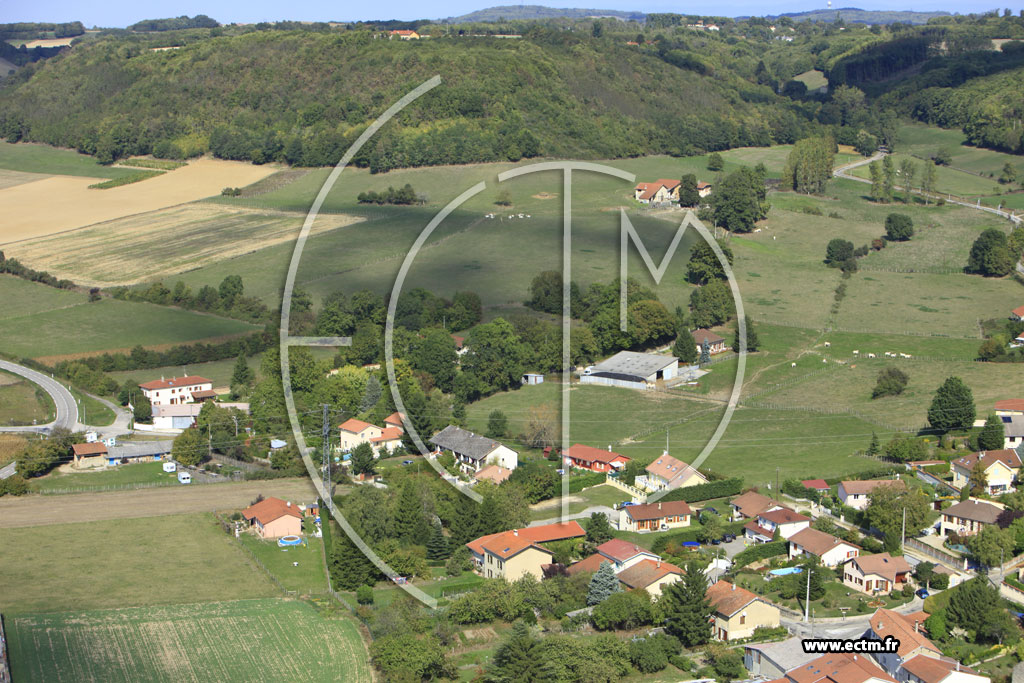 Photo arienne de Saint-Jean-de-Bournay (Bournay)