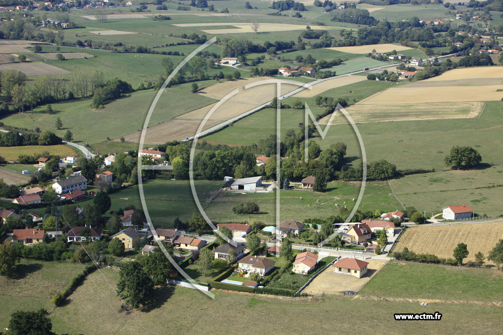 Photo arienne de Saint-Jean-de-Bournay (Bournay)