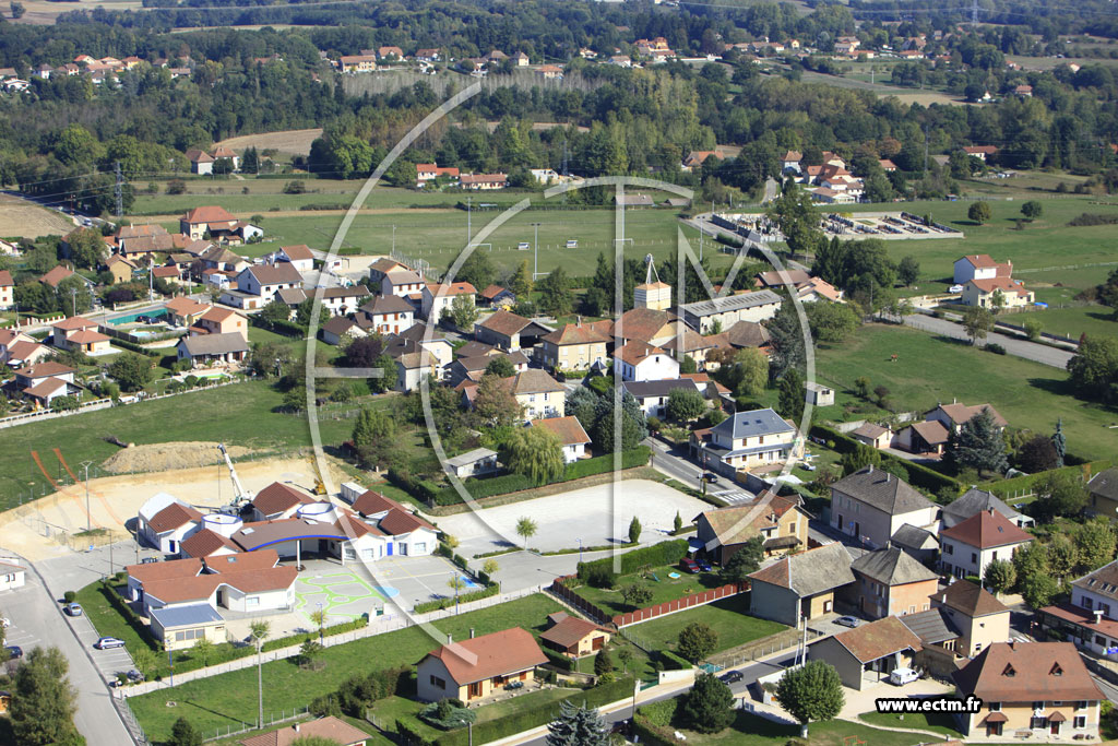 Photo arienne de La Chapelle-de-la-Tour