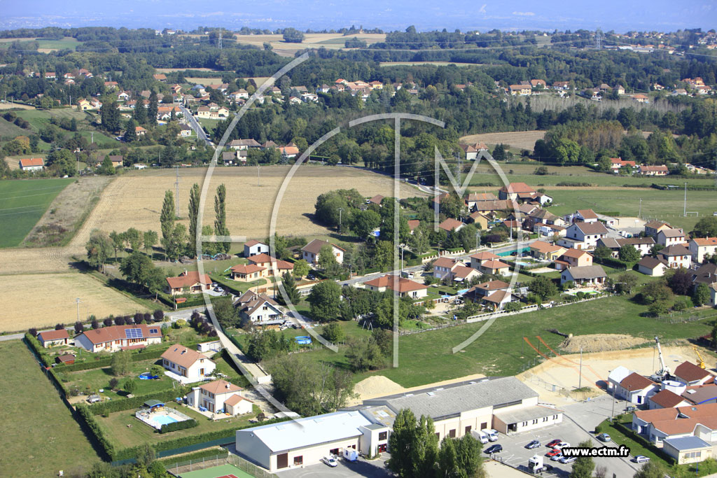 Photo arienne de La Chapelle-de-la-Tour