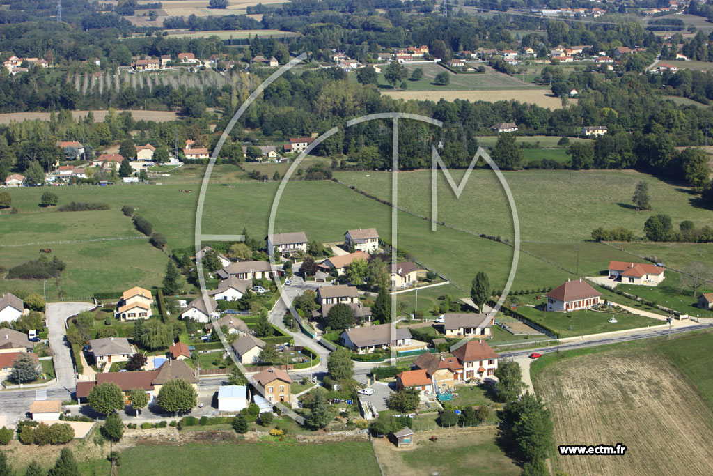 Photo arienne de La Chapelle-de-la-Tour