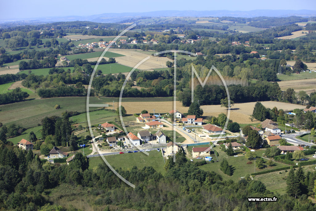 Photo arienne de La Chapelle-de-la-Tour (Les Palleteaux)