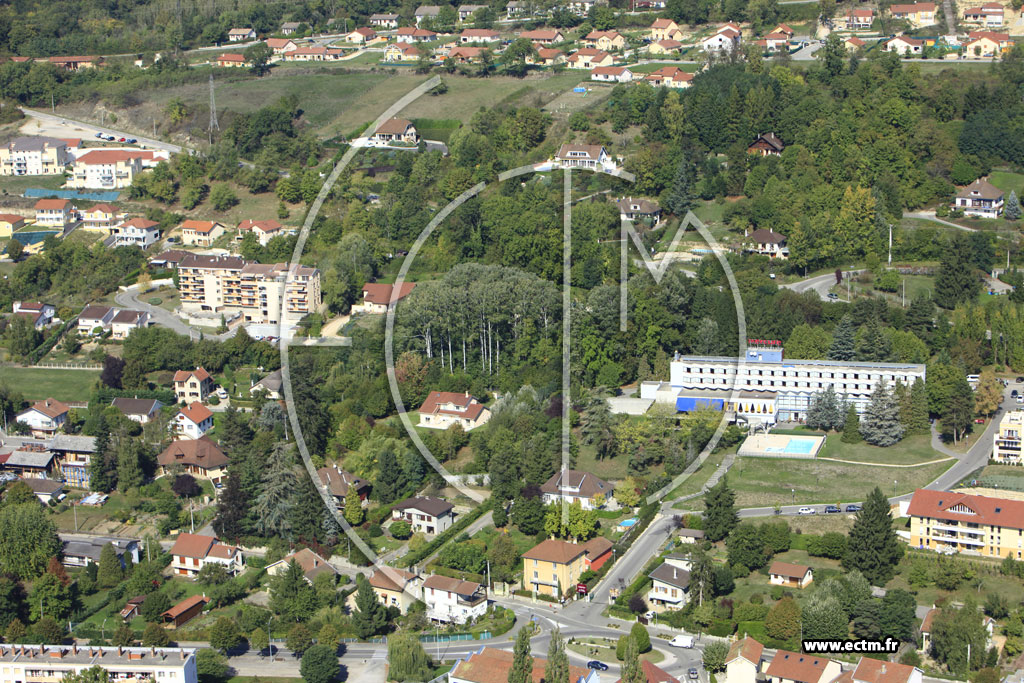 Photo arienne de La Tour-du-Pin