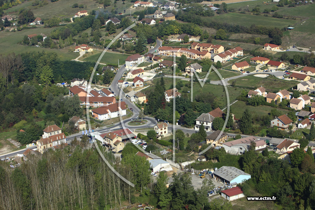 Photo arienne de Les Avenires