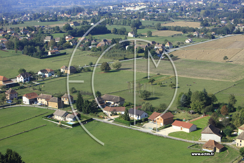 Photo arienne de Les Avenires (Le Chamolay)