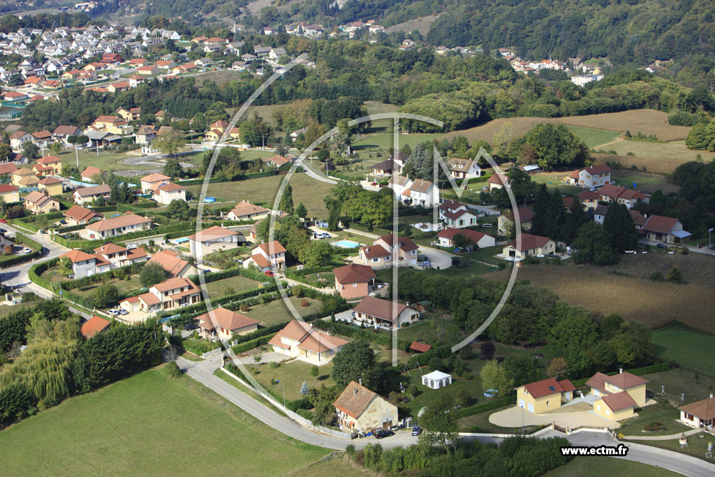 Photo arienne de Saint-Clair-de-la-Tour (Mouillat)